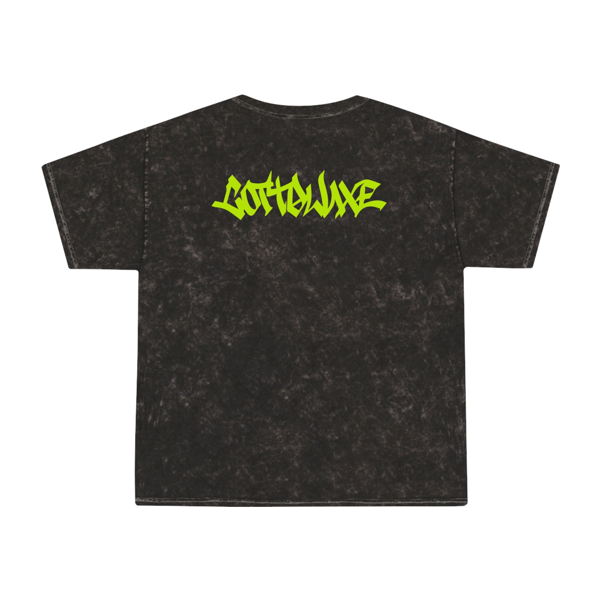 COTTOLUXE Neon Logo Mineral Wash T-Shirt