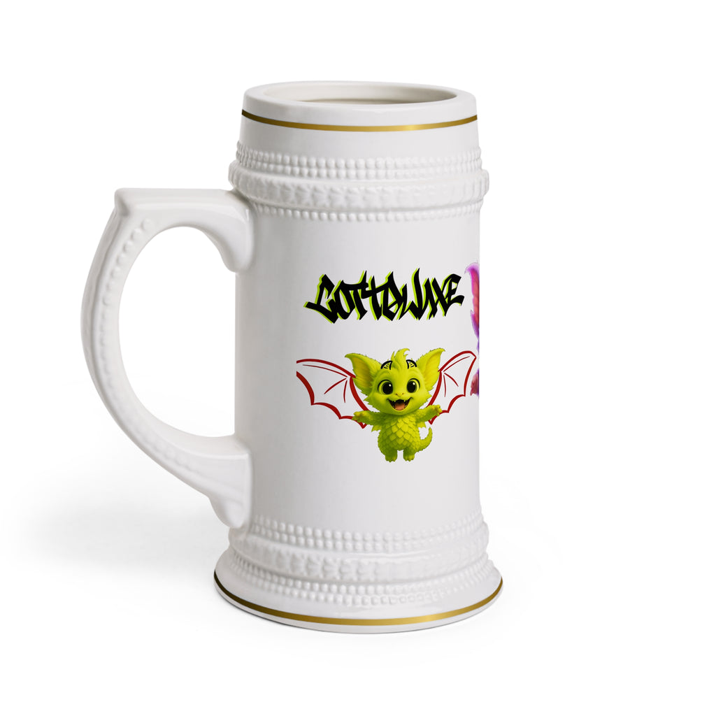 Beer Stein Mug, logo "COTTOLUXE"