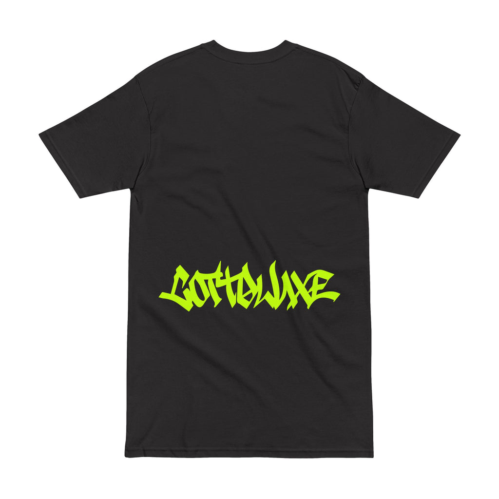 COTTOLUXE Graphic Tee Neon Green Streetwear Shirt