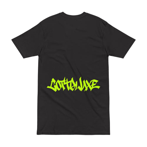 COTTOLUXE Graphic Tee Neon Green Streetwear Shirt