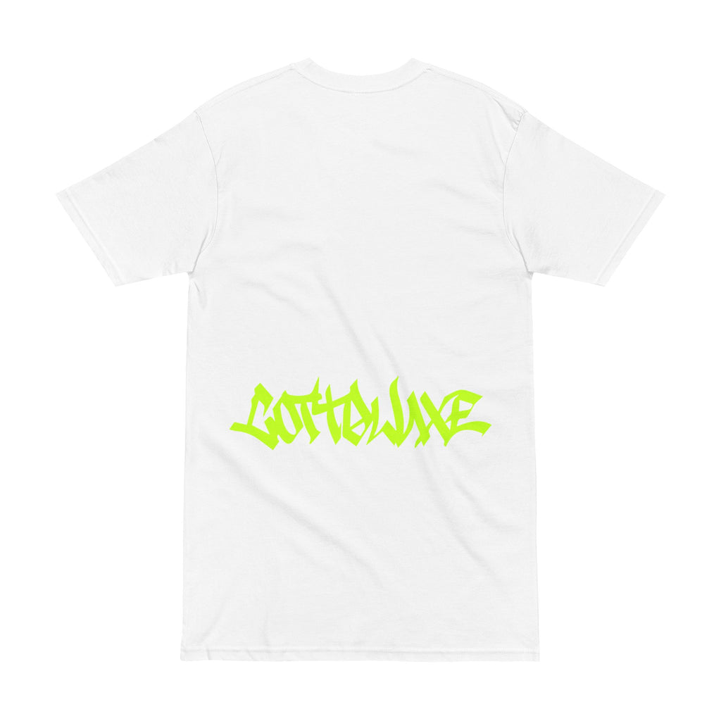 COTTOLUXE Graphic Tee - Neon Green 'COTTOLUXE' Streetwear Shirt