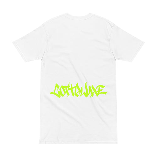 COTTOLUXE Graphic Tee - Neon Green 'COTTOLUXE' Streetwear Shirt