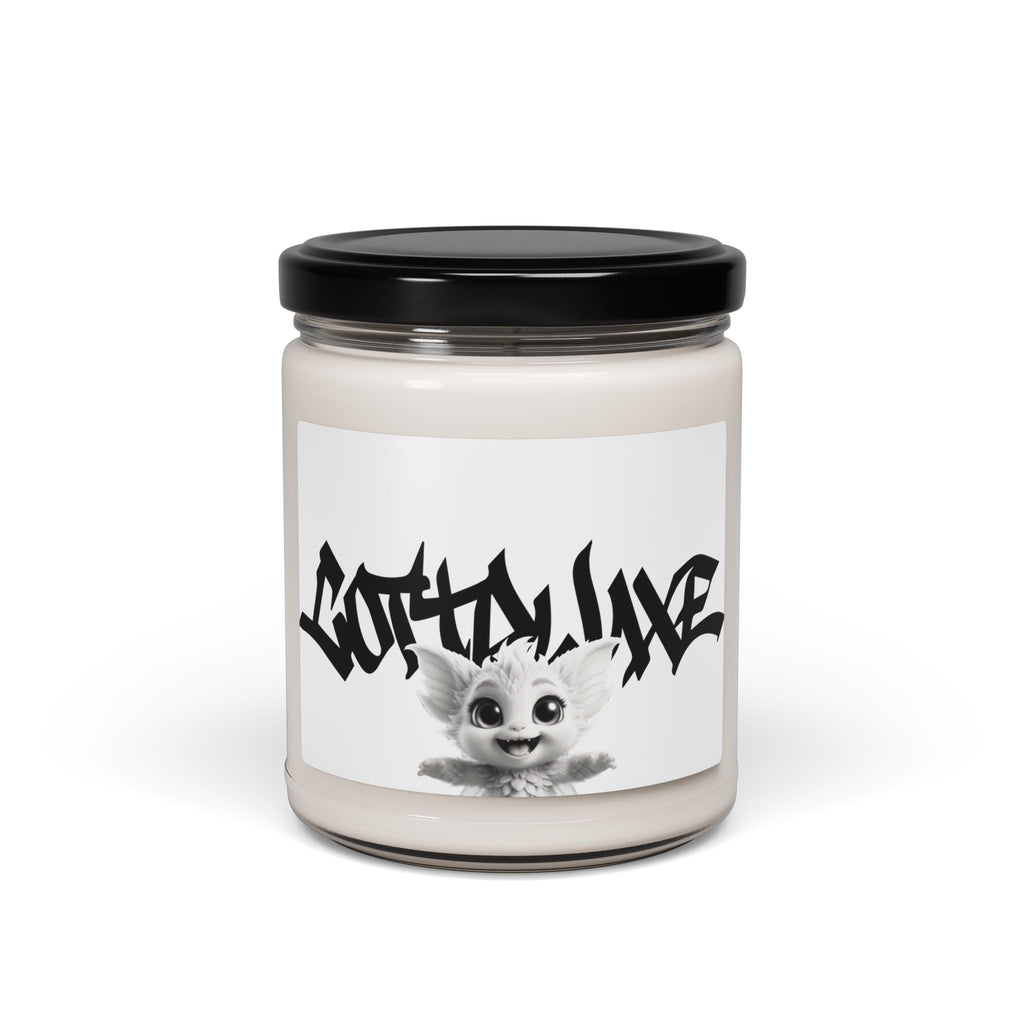 GothA.Luv Graphic Candle, logo "COTTOLUXE"