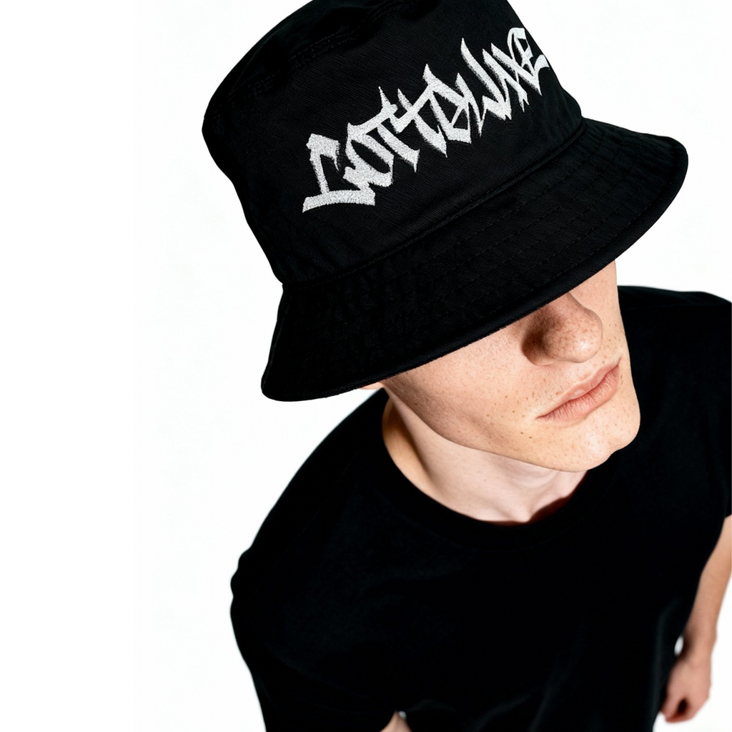 COTTOLUXE Embroidered Bucket Hat