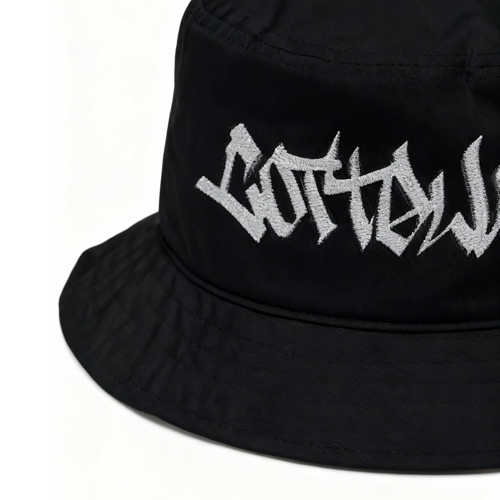 COTTOLUXE Embroidered Bucket Hat
