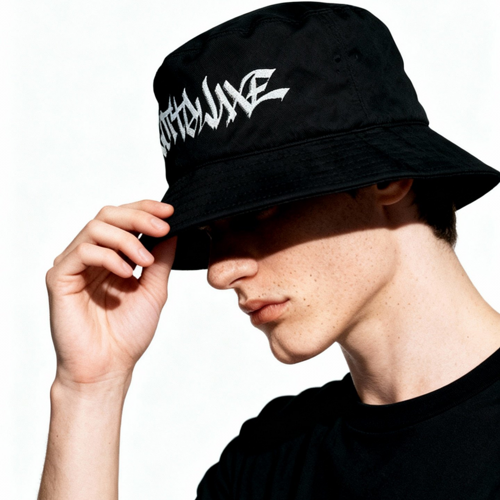 COTTOLUXE Embroidered Bucket Hat
