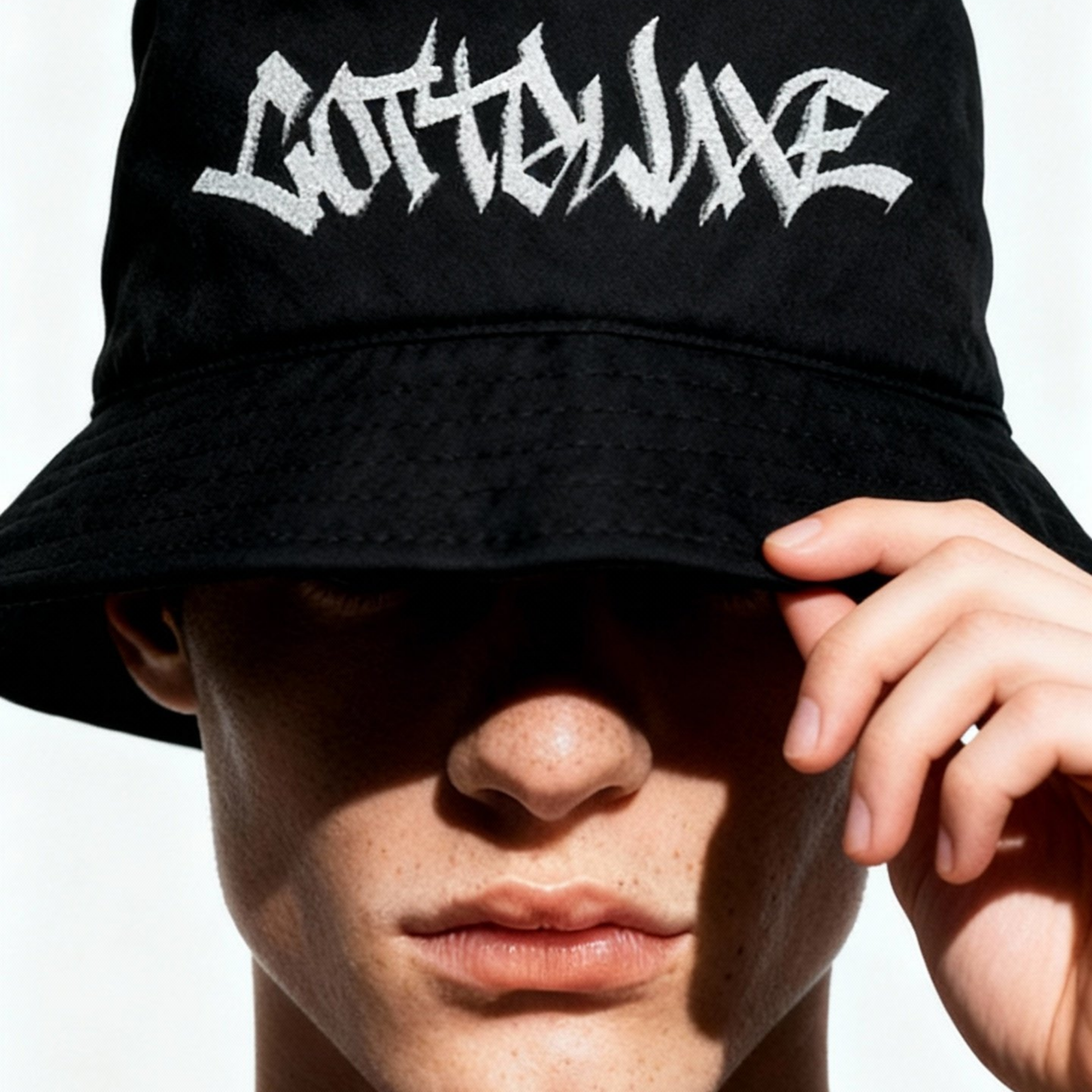 COTTOLUXE Embroidered Bucket Hat