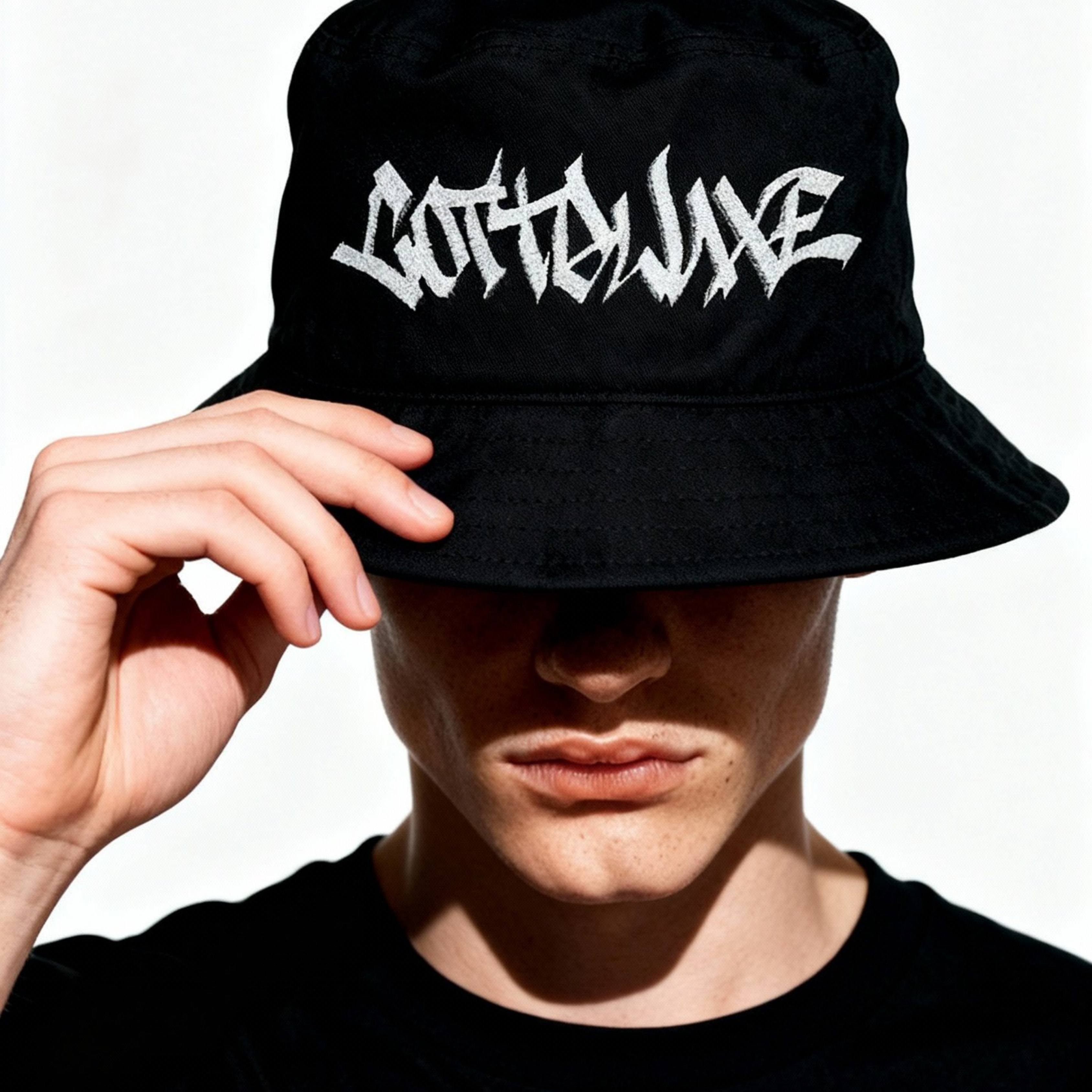 COTTOLUXE Embroidered Bucket Hat