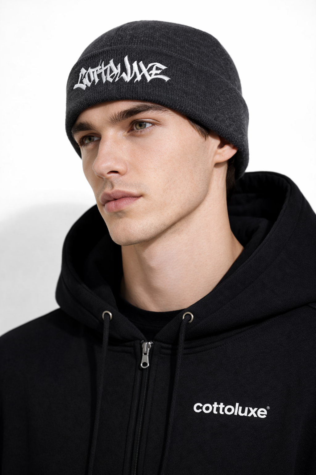 COTTOLUXE Classic Cuffed Beanie