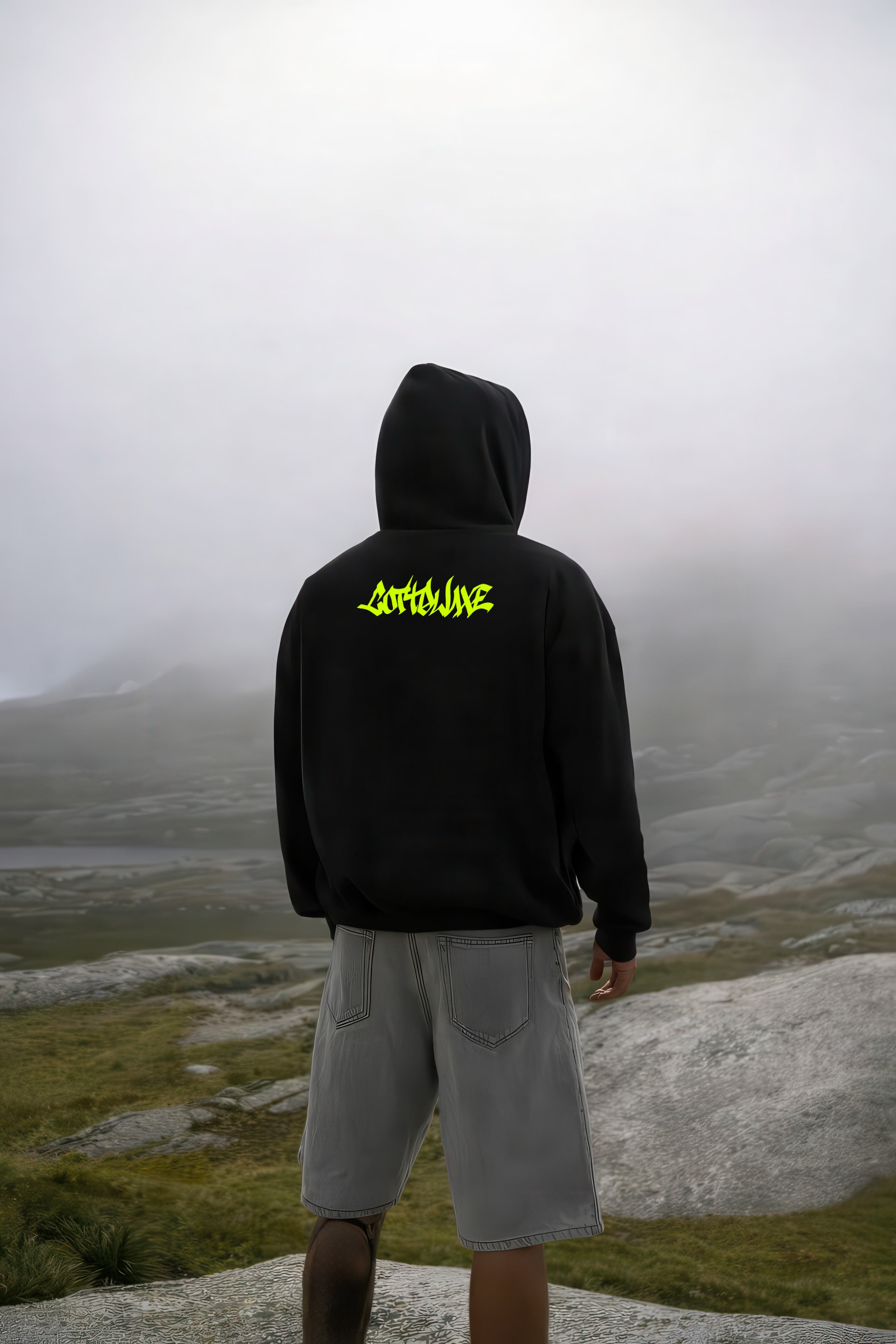 COTTOLUXE Signature Tech Fleece Full-Zip Tie-Dye Hoodie — Artful Comfort, Effortlessly Elevated