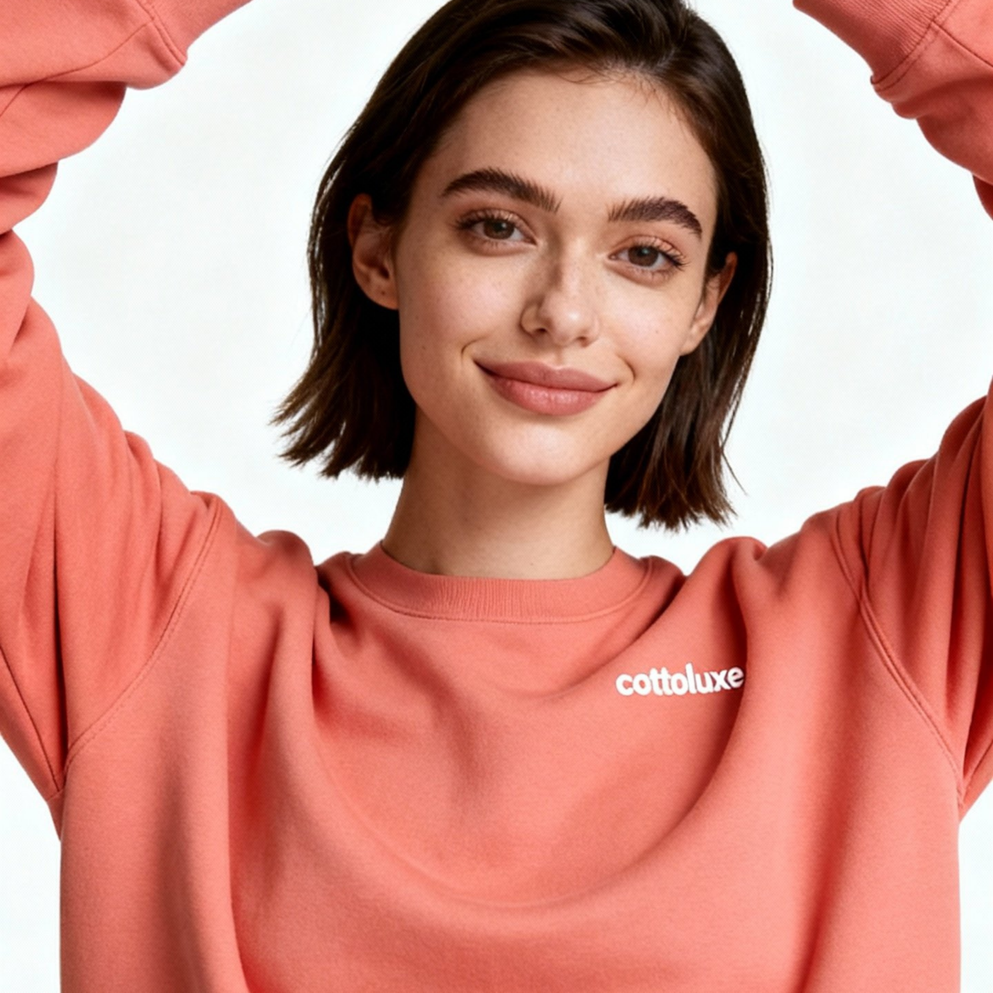 COTTOLUXE Signature Graffiti Logo Sweatshirt