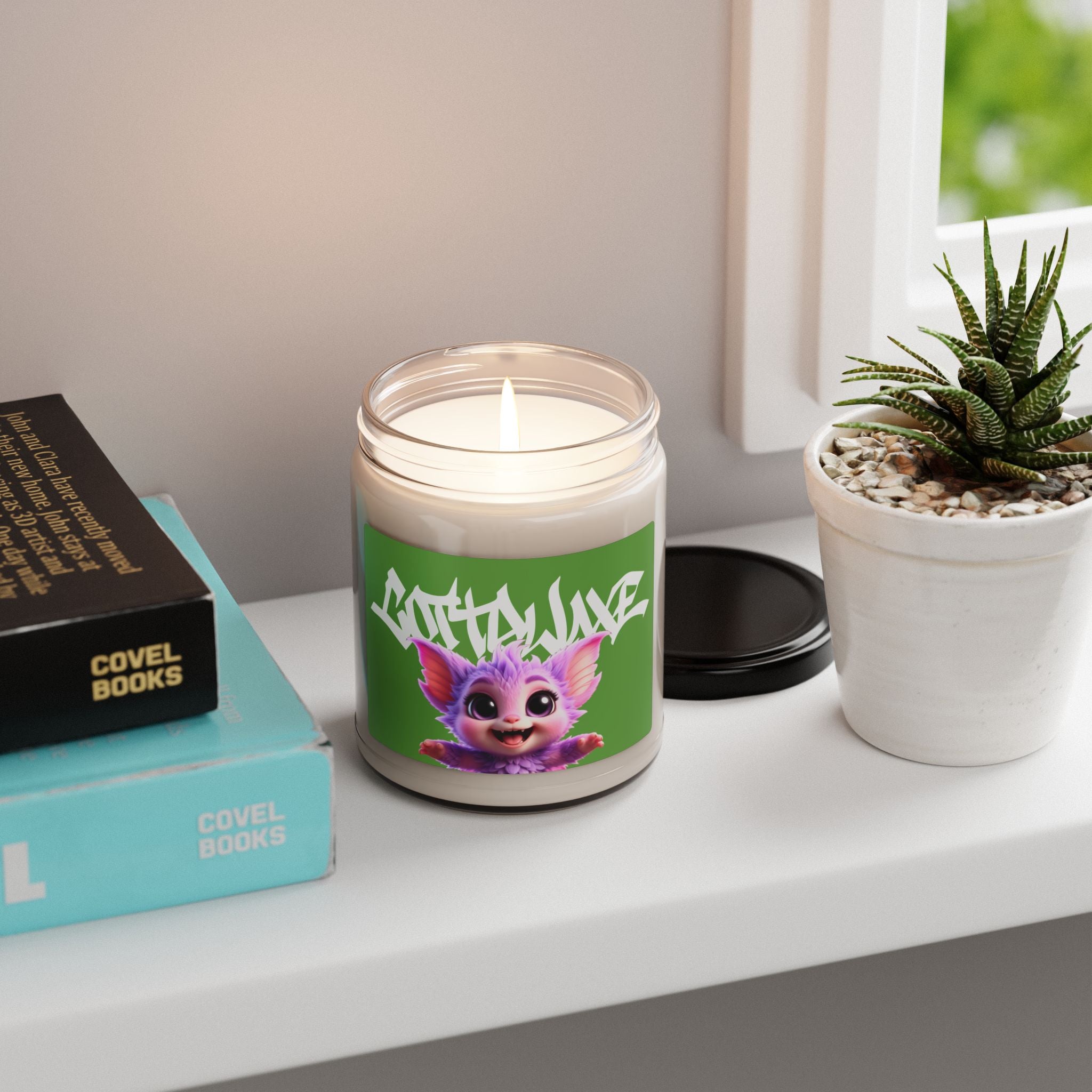 GothA.Luv Graphic Candle, logo "COTTOLUXE"