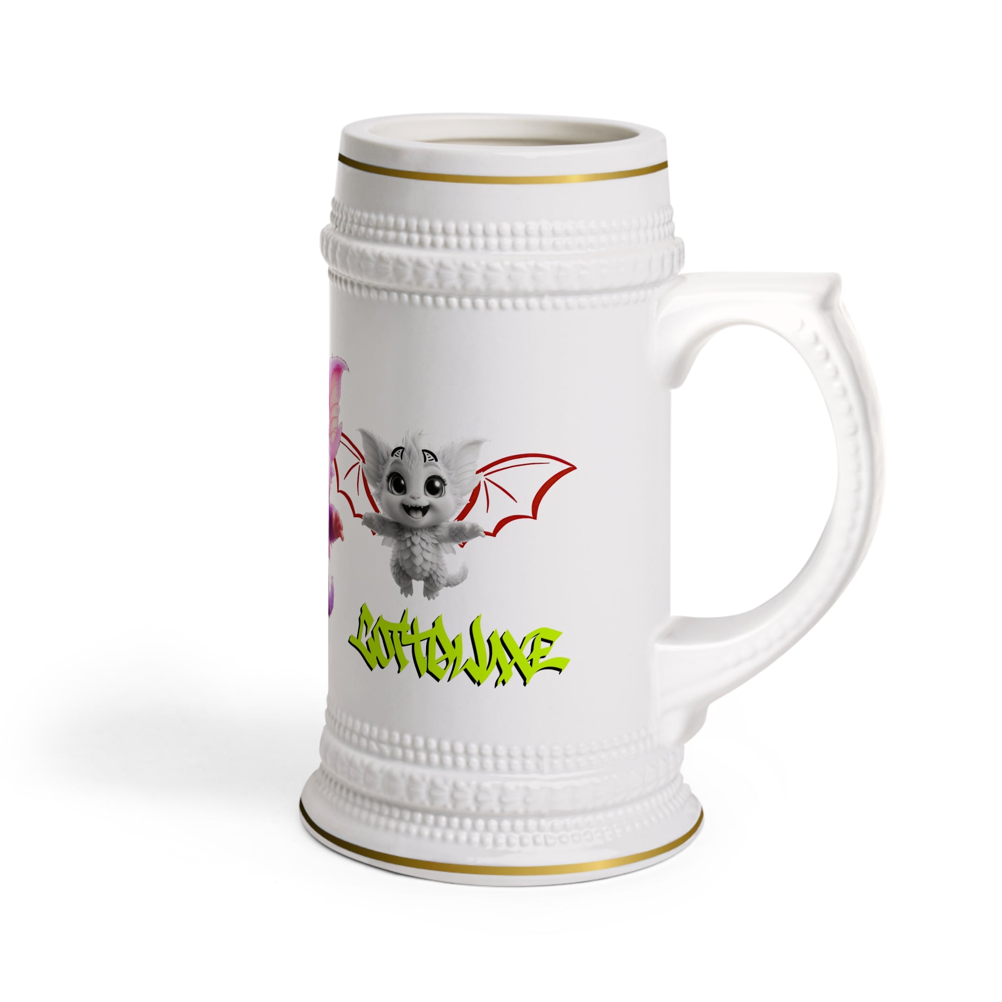 Beer Stein Mug, logo "COTTOLUXE"