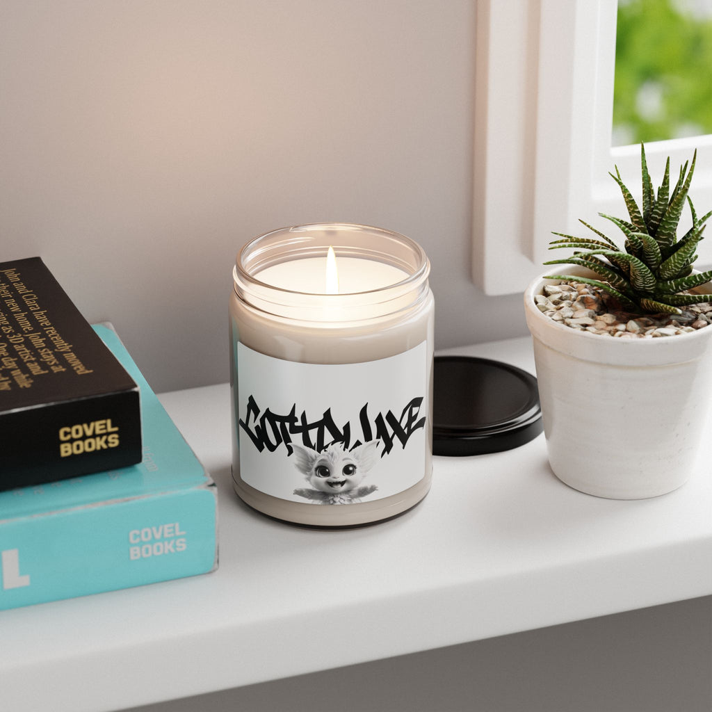 GothA.Luv Graphic Candle, logo "COTTOLUXE"