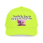 Cute Purple Creature Graphic Mid Profile Baseball Cap Cartoon Character COTTOLUXE